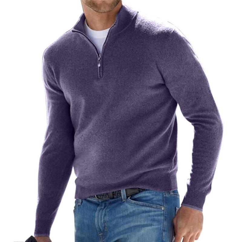 Mats™ | Stylish Quarter-Zip Sweater