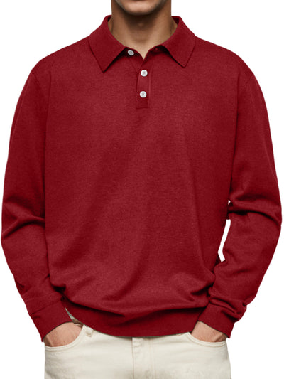 Classic  Lapel Polo Shirt