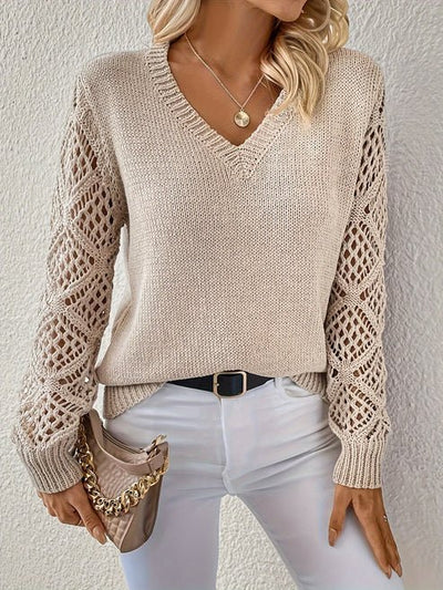 Elizabeth | Soft V-neck Sweater
