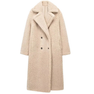 Usiamalim | Women's Long Winter Trench Coat | Warm