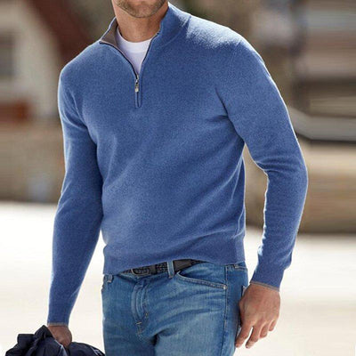 Mats™ | Stylish Quarter-Zip Sweater