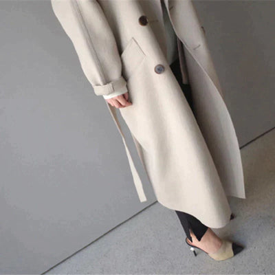 CECILYA | Long Wool Coat