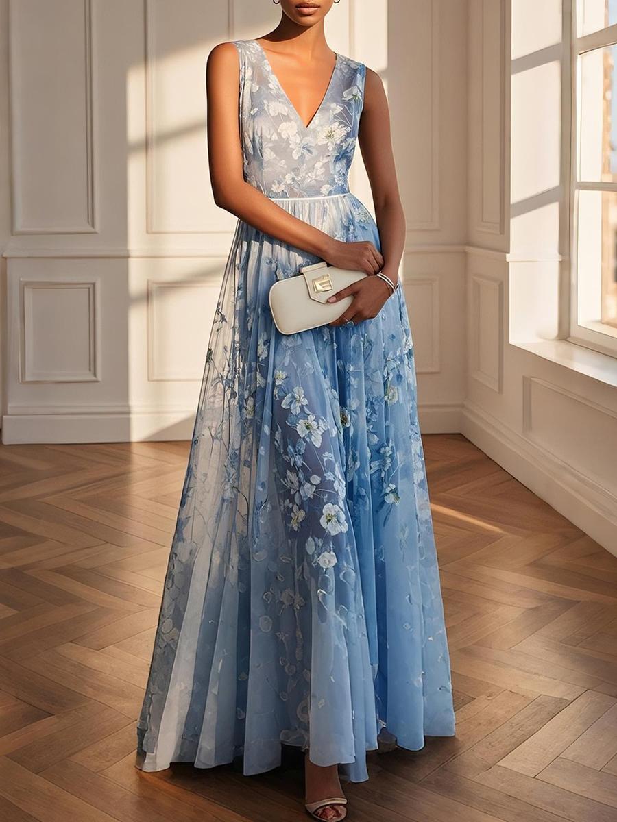 Geneva | Elegant Maxi Dress
