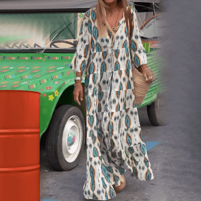 Ashley | Graceful V-Neck Maxi