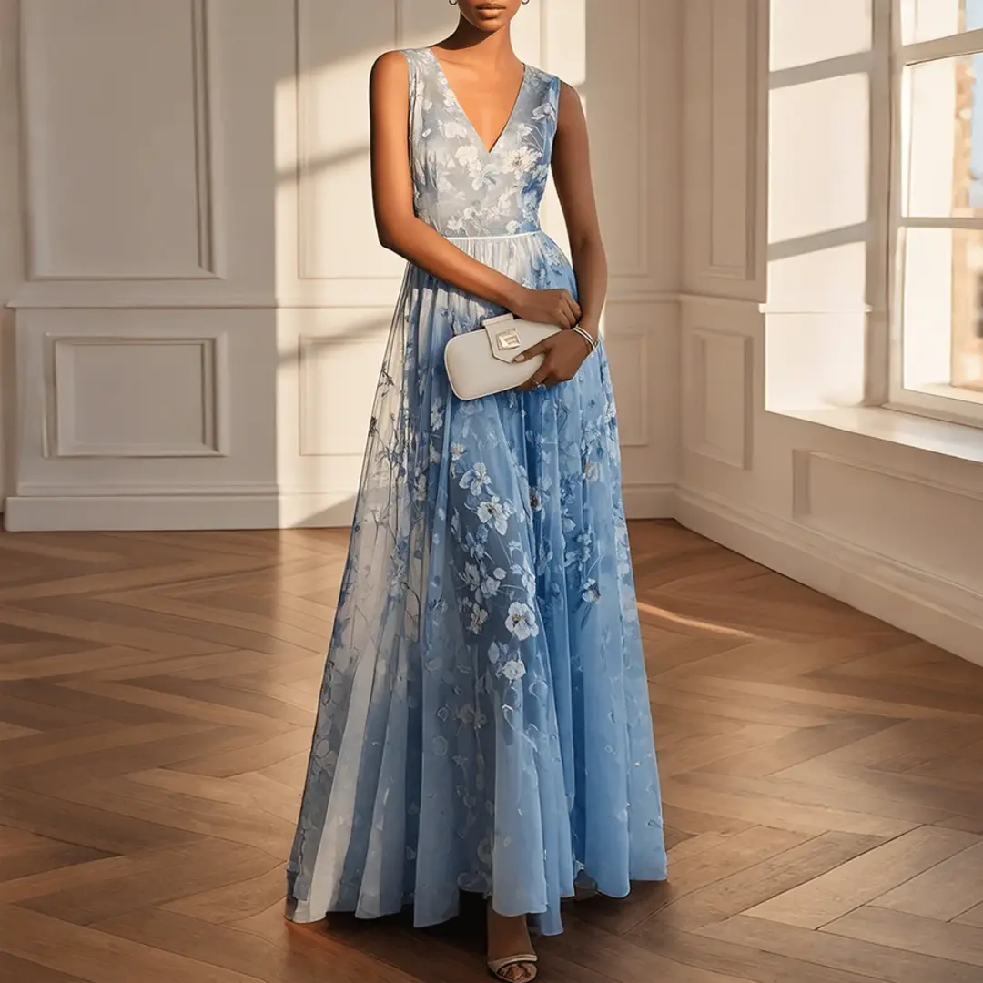 Geneva | Elegant Maxi Dress