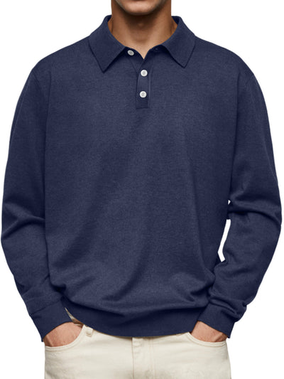 Classic  Lapel Polo Shirt