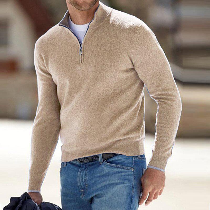 Mats™ | Stylish Quarter-Zip Sweater