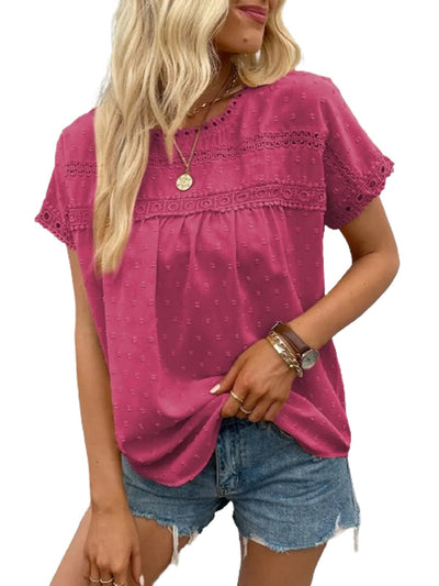 Janeth | Lace Crochet Blouse