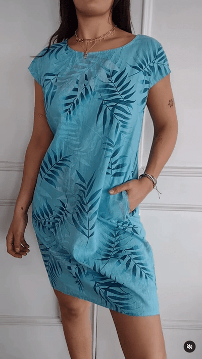 Leila | Floral Pocket Dress