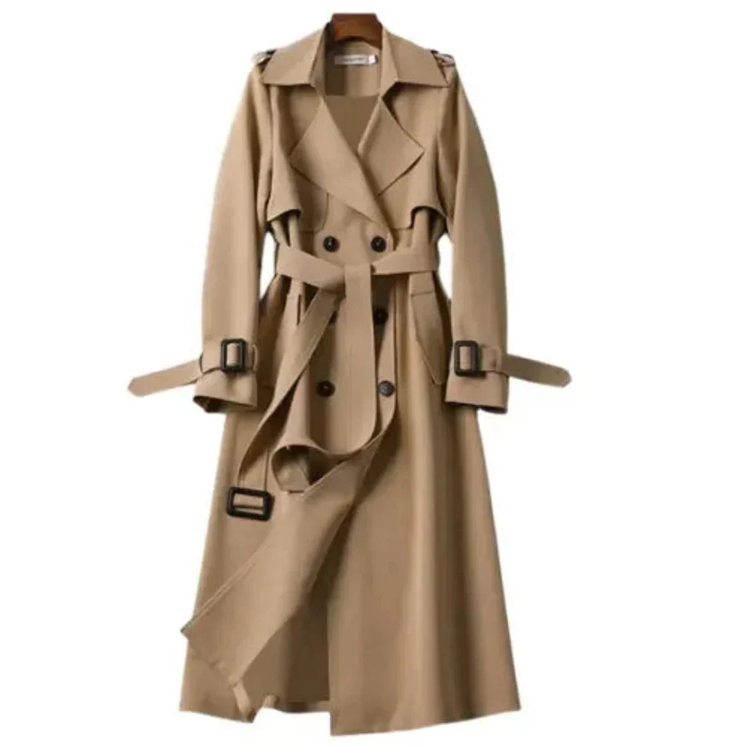 Leonoran | Women's Warm Trench Coat | Long