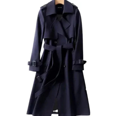 Leonoran | Women's Warm Trench Coat | Long