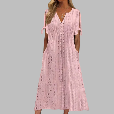 Alice™ | Elegant Summer Boho Midi Dress