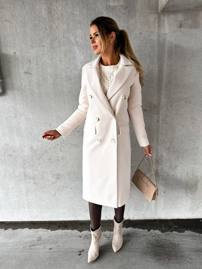 KATE | Woolen Coat Long Fit Women