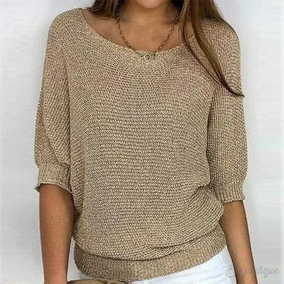 Nadya | Cozy Loose-Knit Sweater