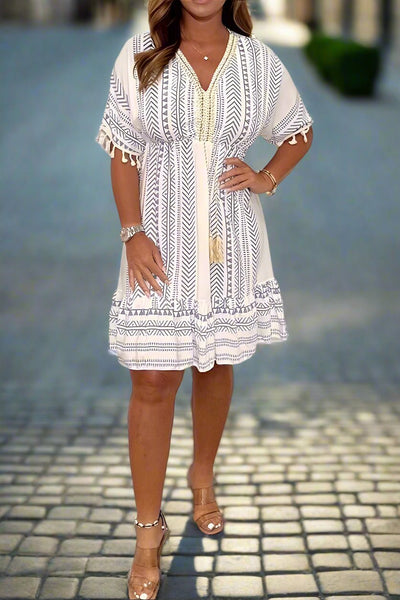 Magdalena™ | Chic Printed Dress