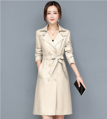 Maelysimim | Women's Elegant Trench Coat | Long