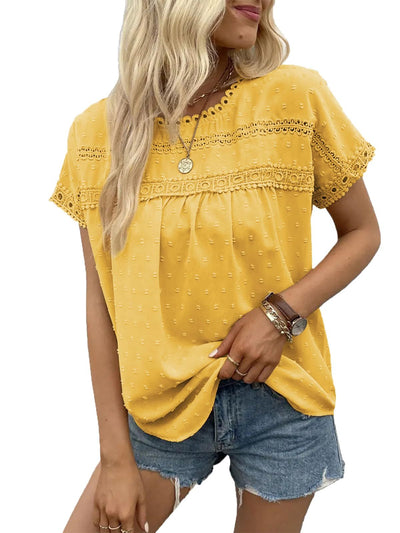 Janeth | Lace Crochet Blouse