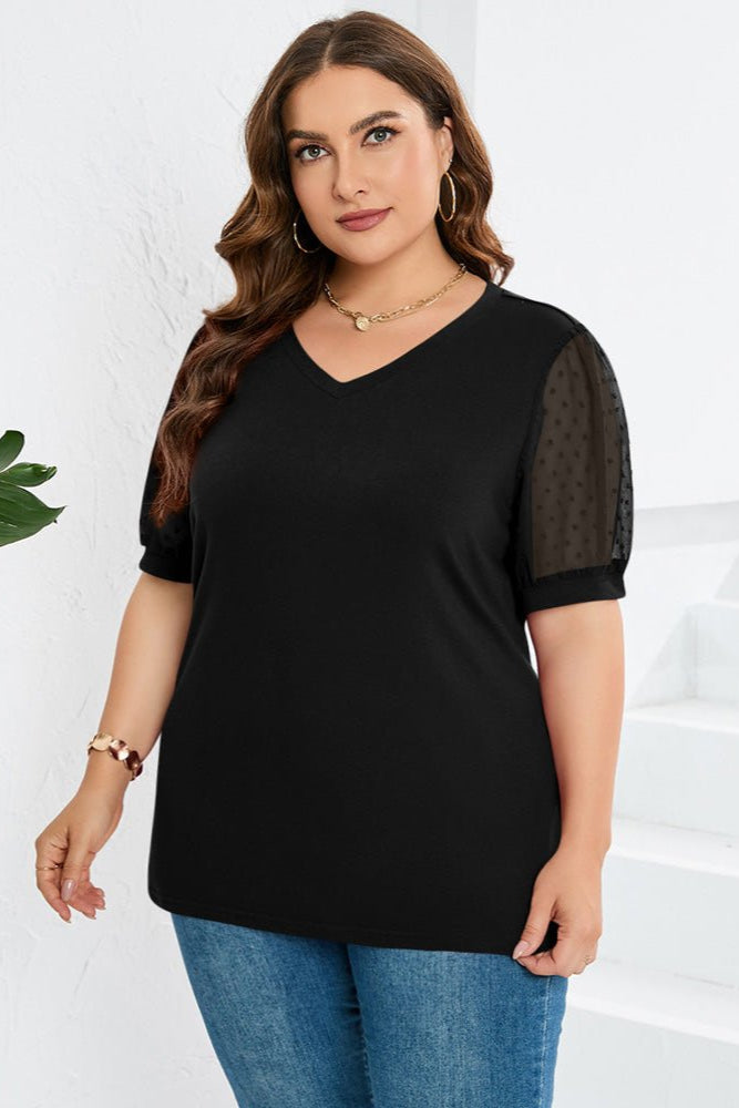 Helena™ | Sleek V-Neck Blouse