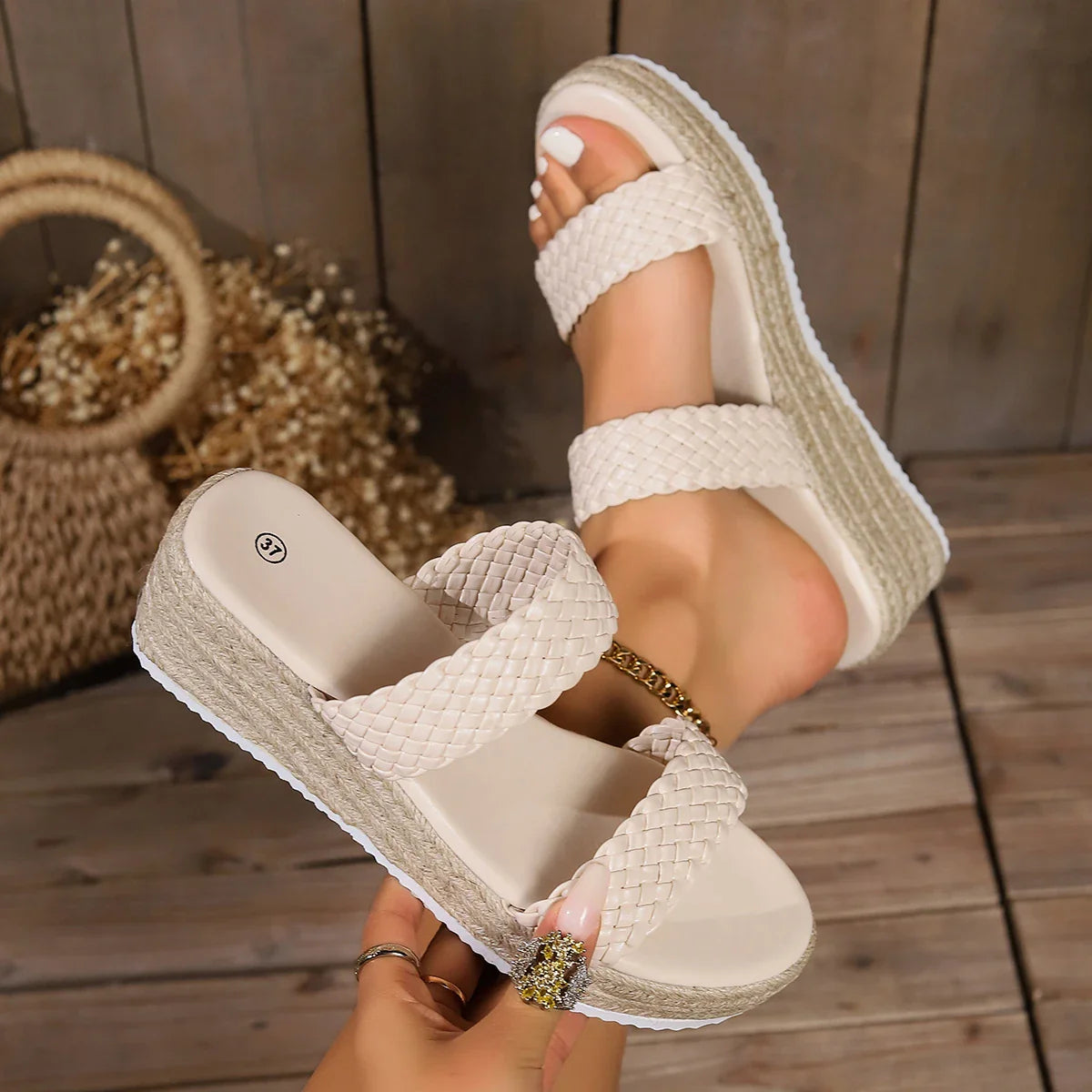 Flora™ | Stylish Comfortable Wedge Sandals