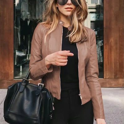 HARRIET | Stylish Leather Women Jacket