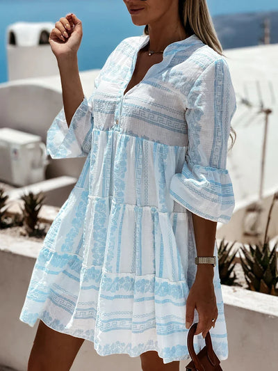 Amelie™ | Elegant Boho Chic Tunic Dress