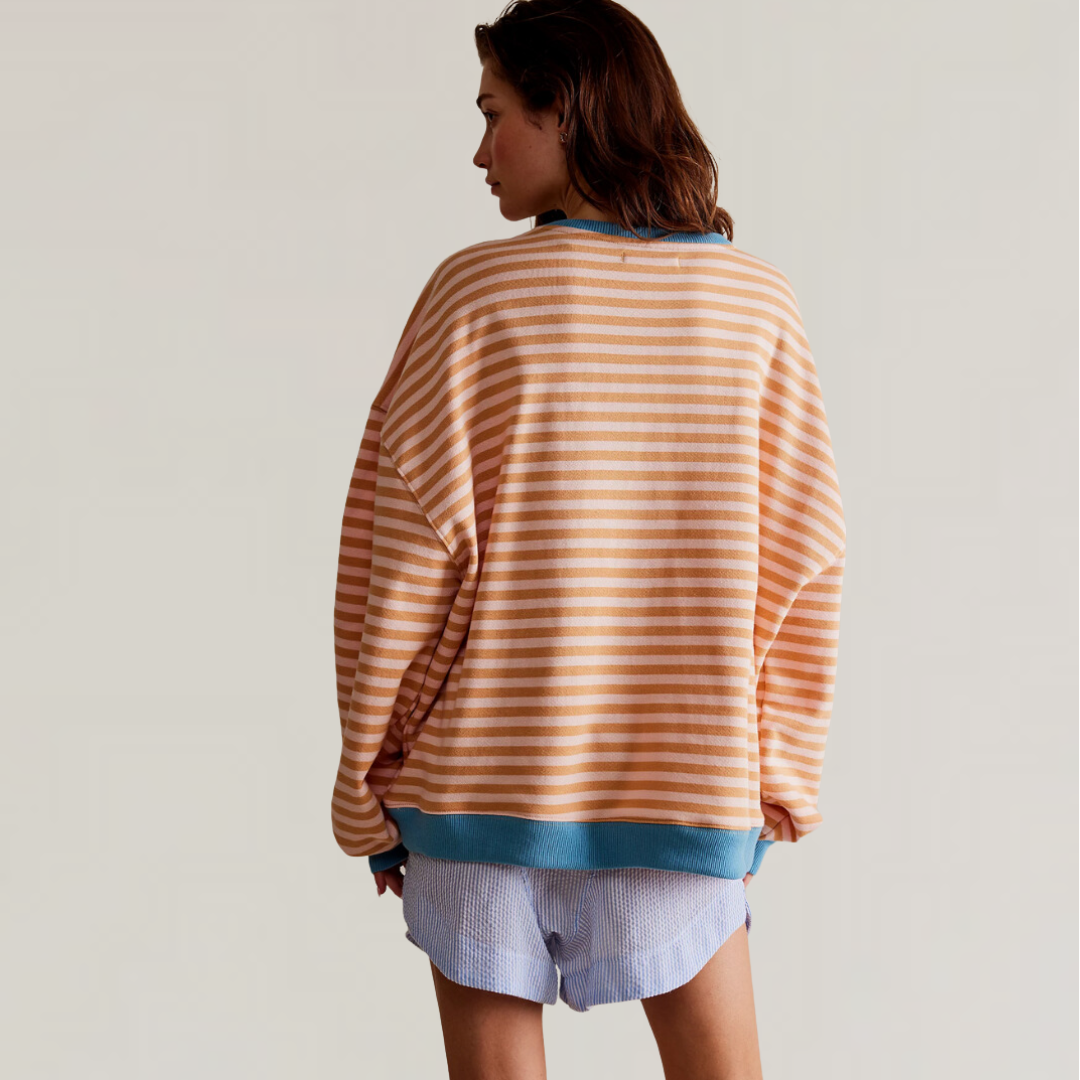 Margot™ | Stylish Oversized Striped Sweater