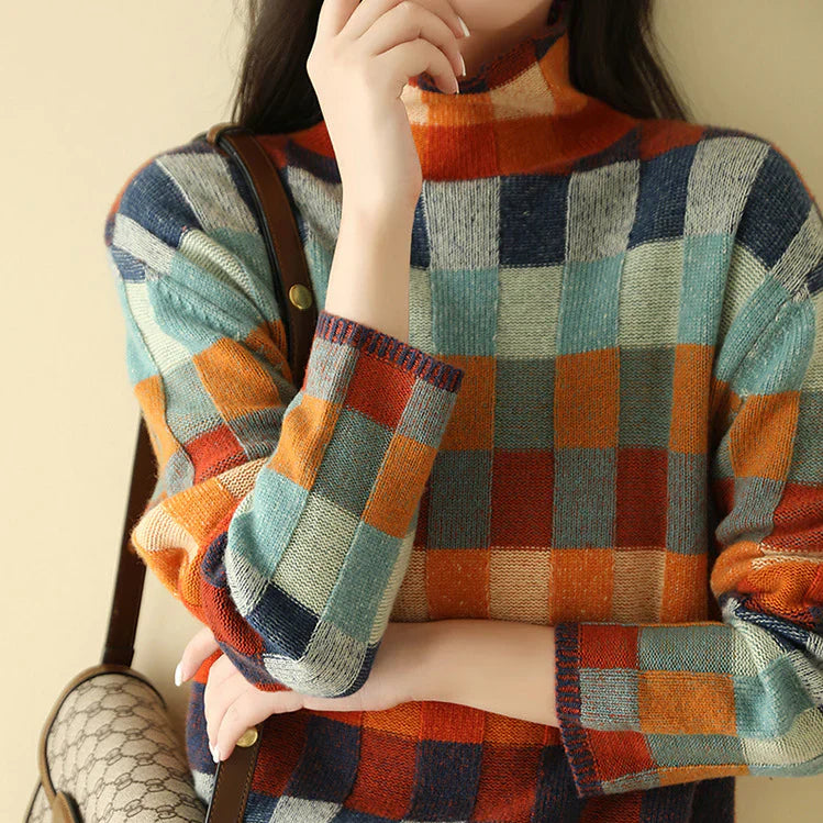 Carol | Cozy Geometric Sweater