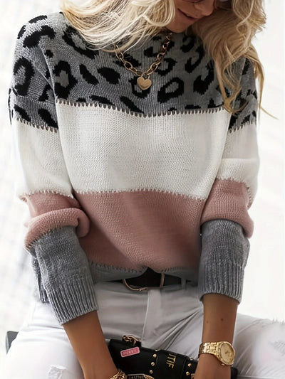 Chelsea | Stylish Leopard Sweater