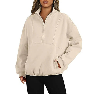 Chloe | Quarter Zip Sweater
