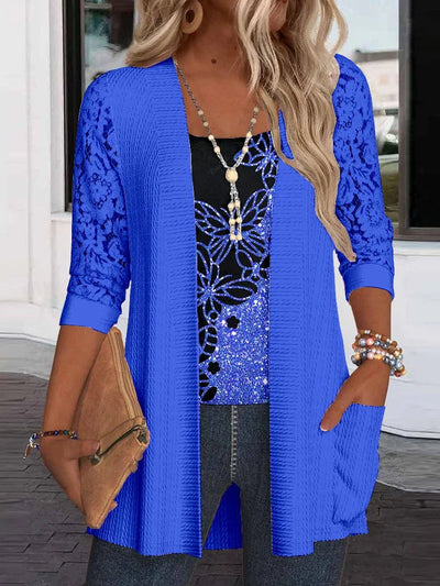 Carly | Lace Butterfly Blouse