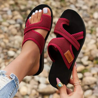 Thea | Mesh Slip-On Sandals