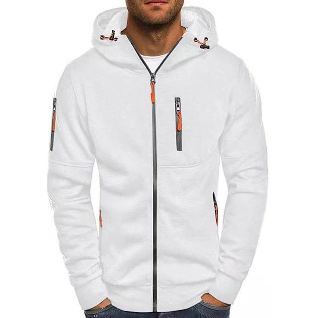 Adolf™ | Stylish Zip-Up Hooded Jacket