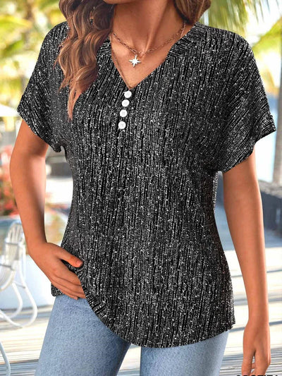 Halle | Chic Graphic Blouse
