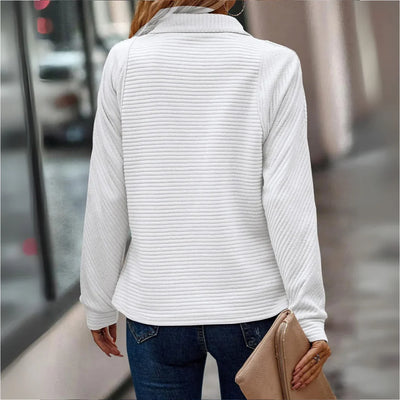 Helena | Half-Zip Detailed Pullover