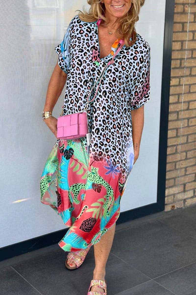Zella | Casual Leopard Print Dress