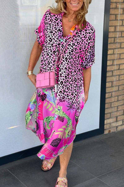 Zella | Casual Leopard Print Dress