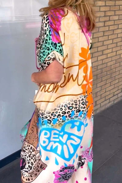 Zella | Casual Leopard Print Dress