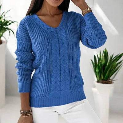 Tessa | Classic V-Neck Sweater