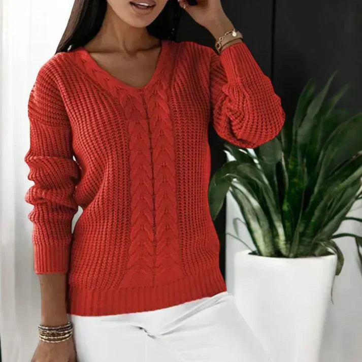 Tessa | Classic V-Neck Sweater