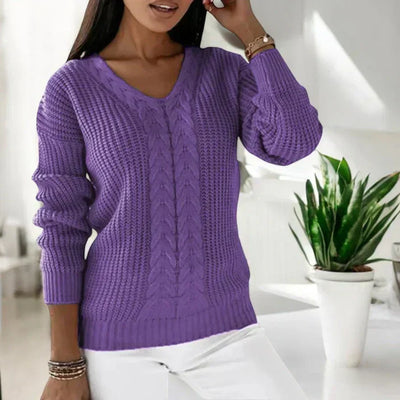 Tessa | Classic V-Neck Sweater
