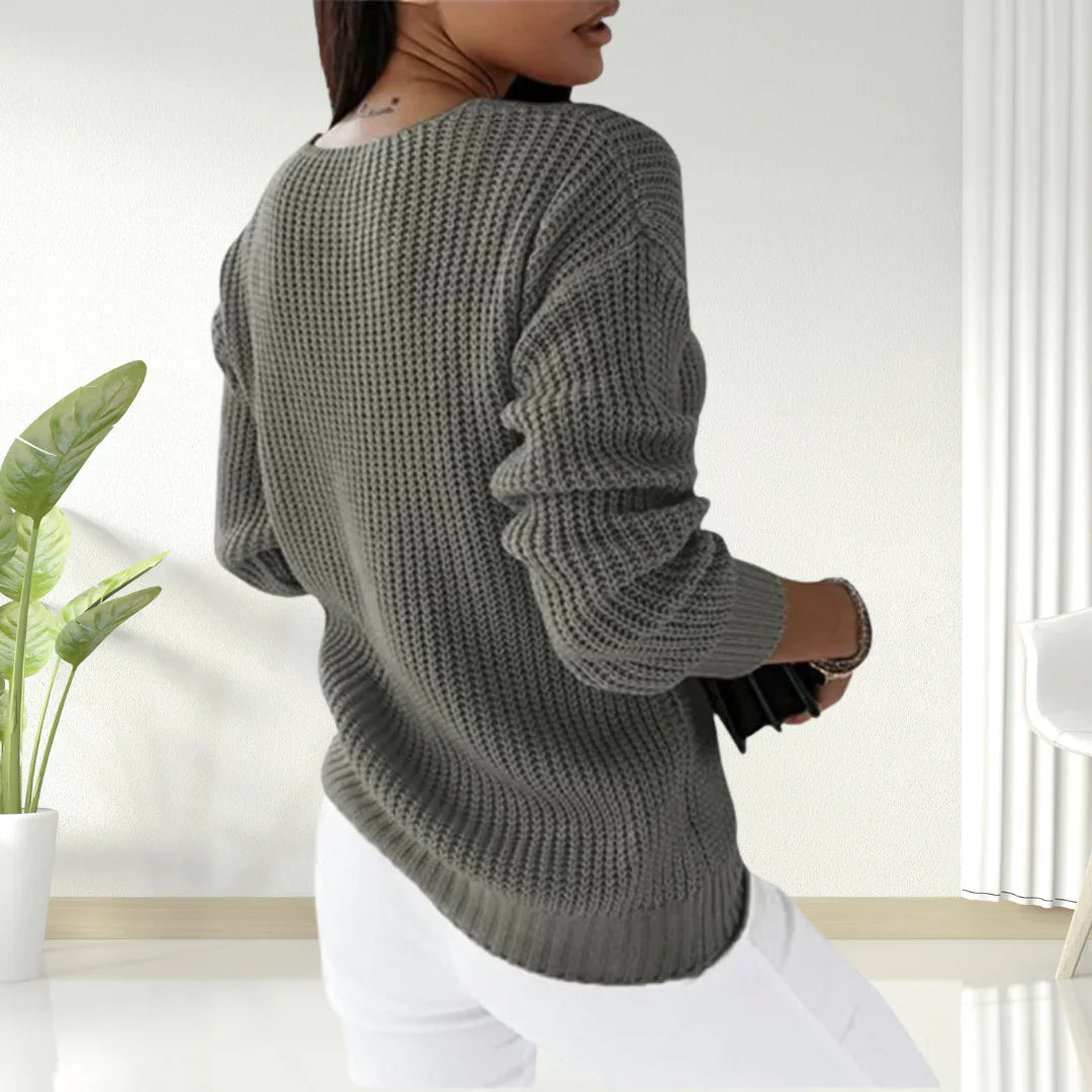 Tessa | Classic V-Neck Sweater