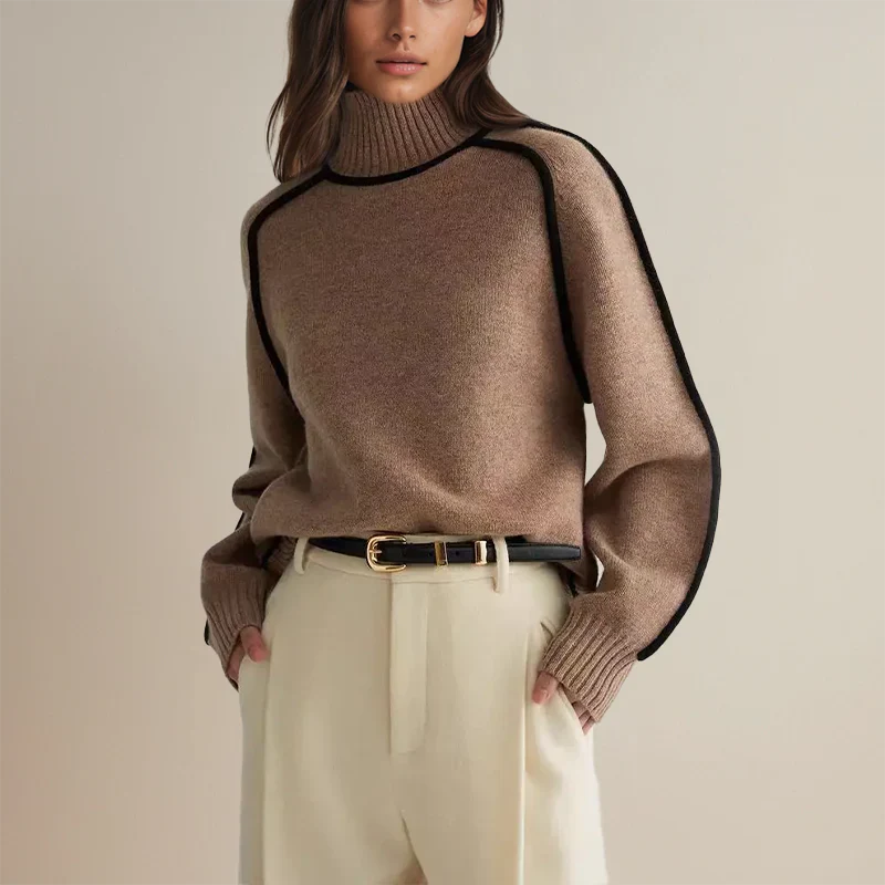 Zoe | Stylish Turtleneck Sweater